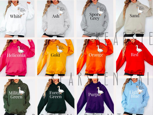 Black Line Silly Goose Hoodie