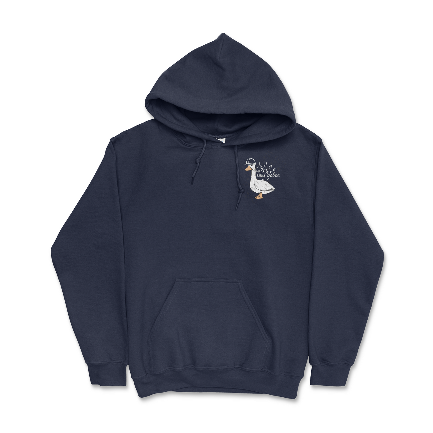White Line Silly Goose Hoodie