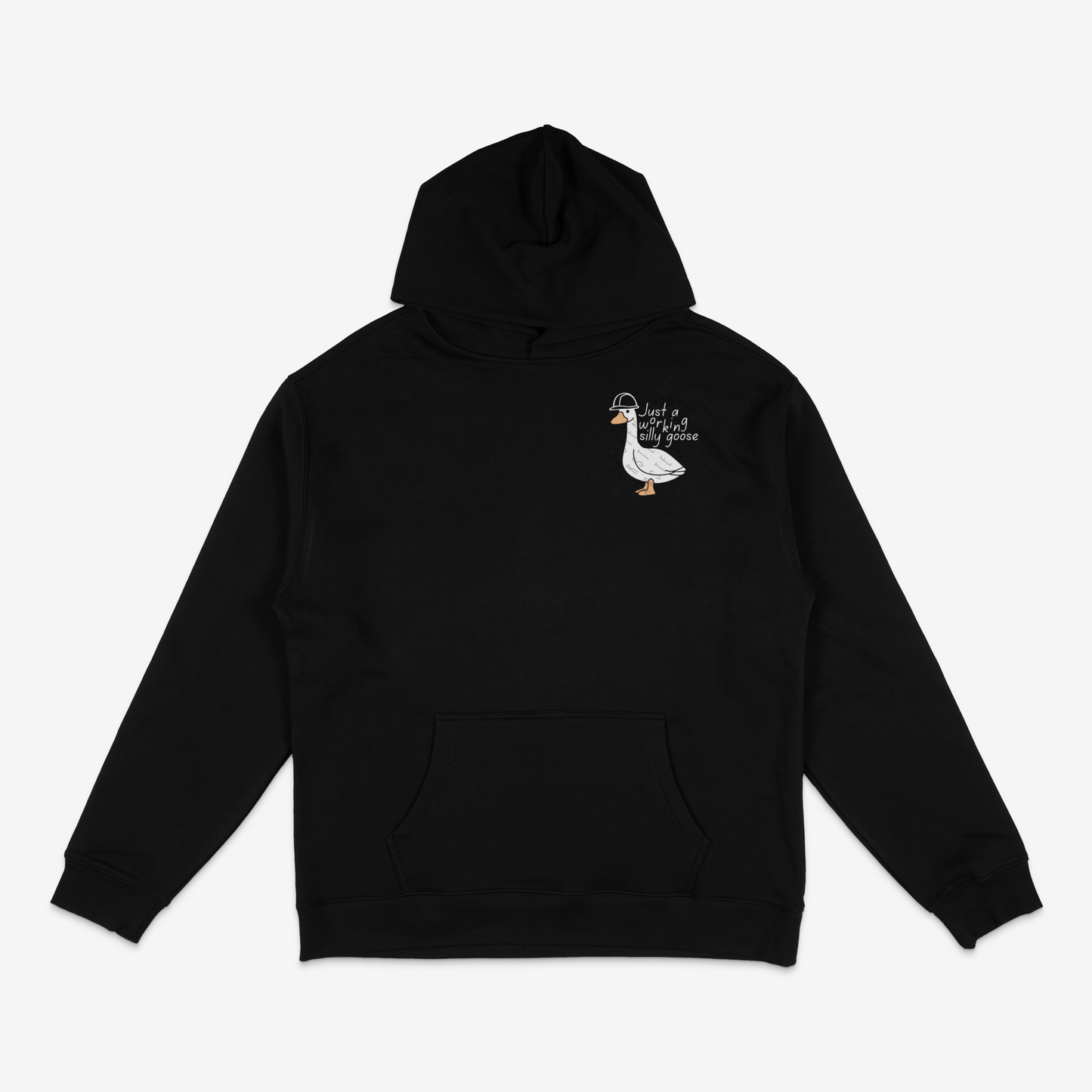 White Line Silly Goose Hoodie