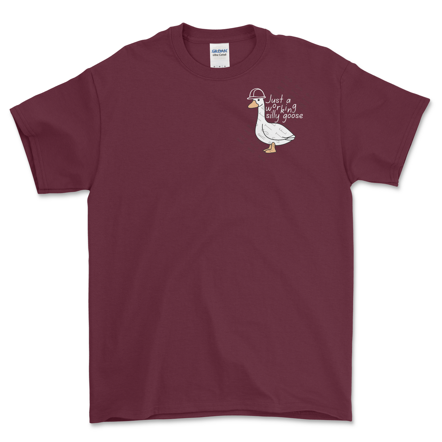 White Line Silly Goose Tee