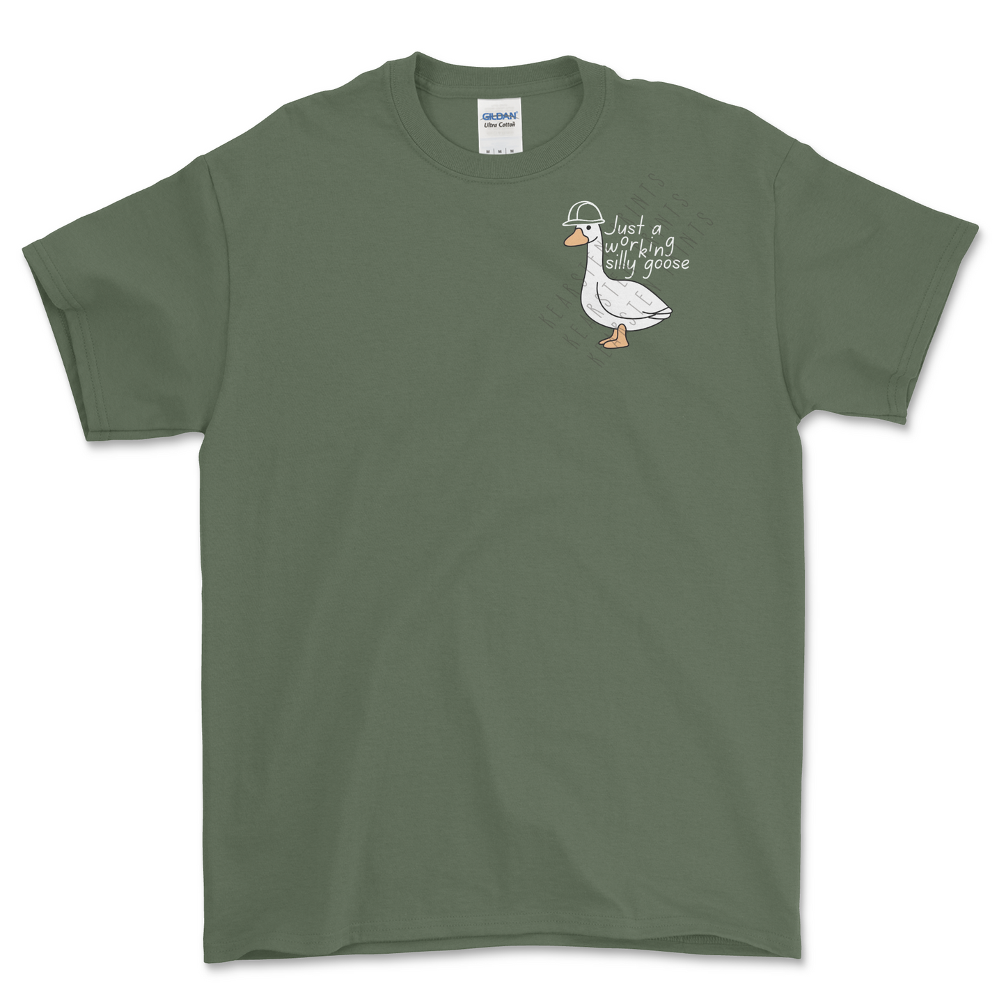 White Line Silly Goose Tee