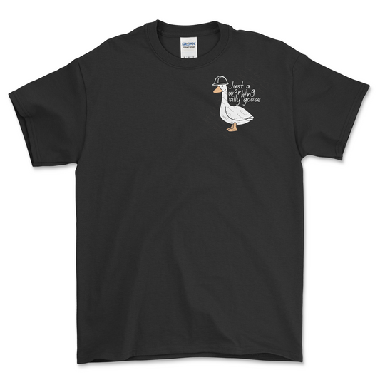 White Line Silly Goose Tee